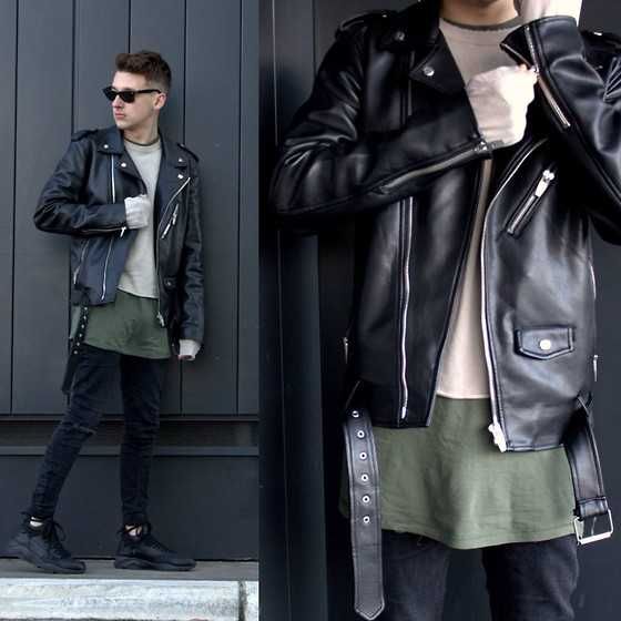 Продам Мужскую куртку Косуху Biker Black(Мужская куртка косуха Байкер)