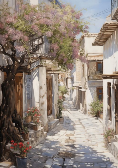 Plakat 29,7x42cm Urok Starego Miasta