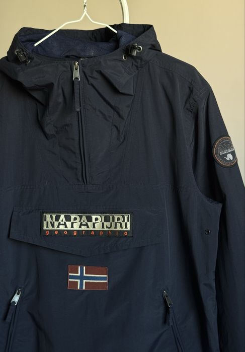 Анорак XL Napapijri Rainforest Anorak Jacket курточка — zdjęcie 3