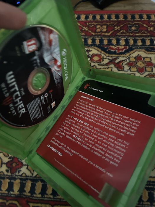 Witcher wild hunt xbox one