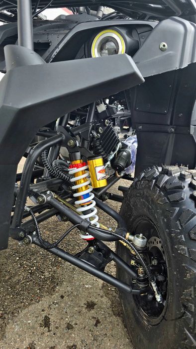 Квадроцикл Hummer 200cc Black LED — Гарантія! | Доставка! | Розстрочка! MotoZona