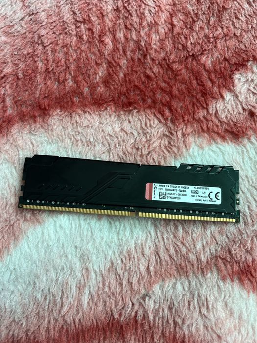 Плашка оперативной памяти HyperX Fury DDR4 8gb