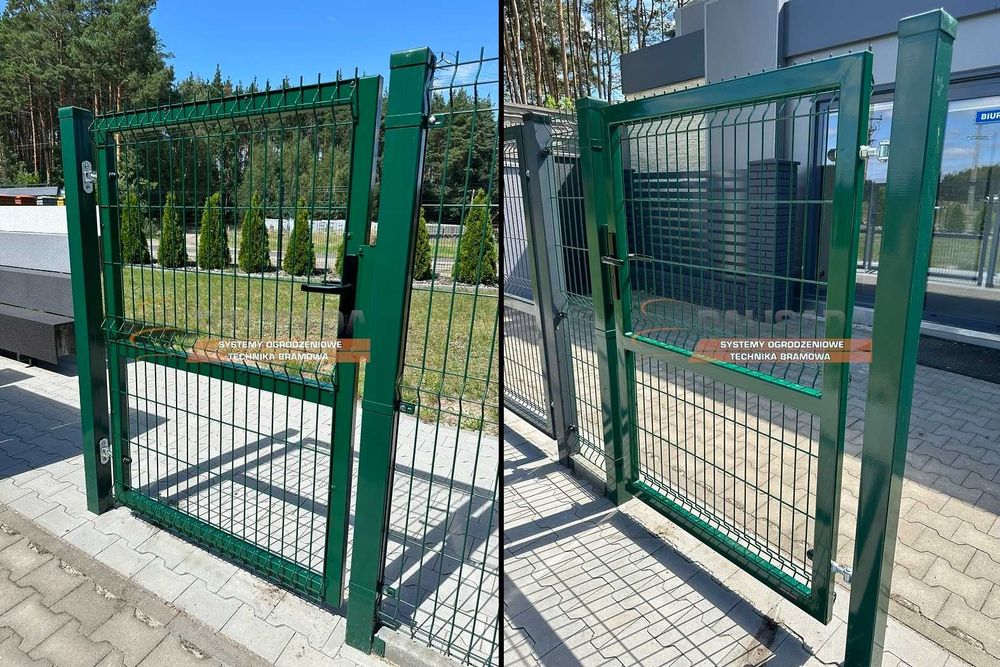 FURTKA PANELOWA KOMPLET | 100 cm x 173 cm | Ocynk + KOLOR | PREMIUM !