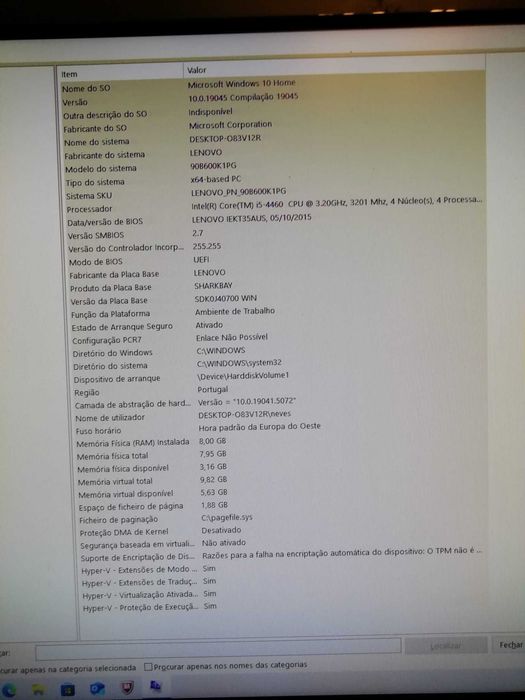 Computador em bom estado