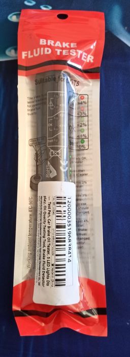 Caneta teste óleo dos travões