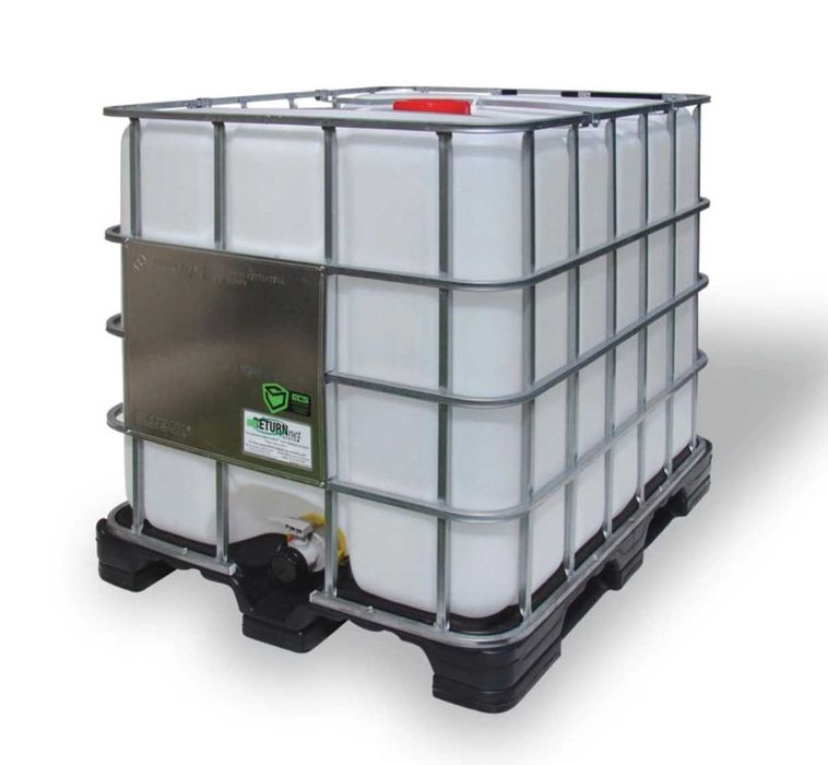 Zbiornik IBC 1000L mauzer paletopojemnik po spożywce do deszczówki