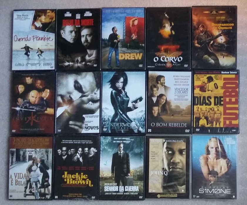 DVD  Vários filmes Selados
