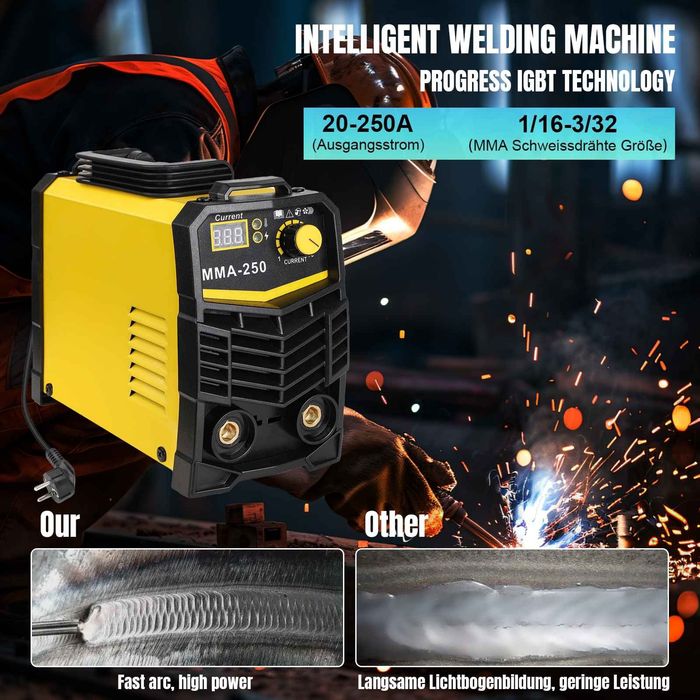Máquina de solda MMA-250 Lemon 110V 250A novo