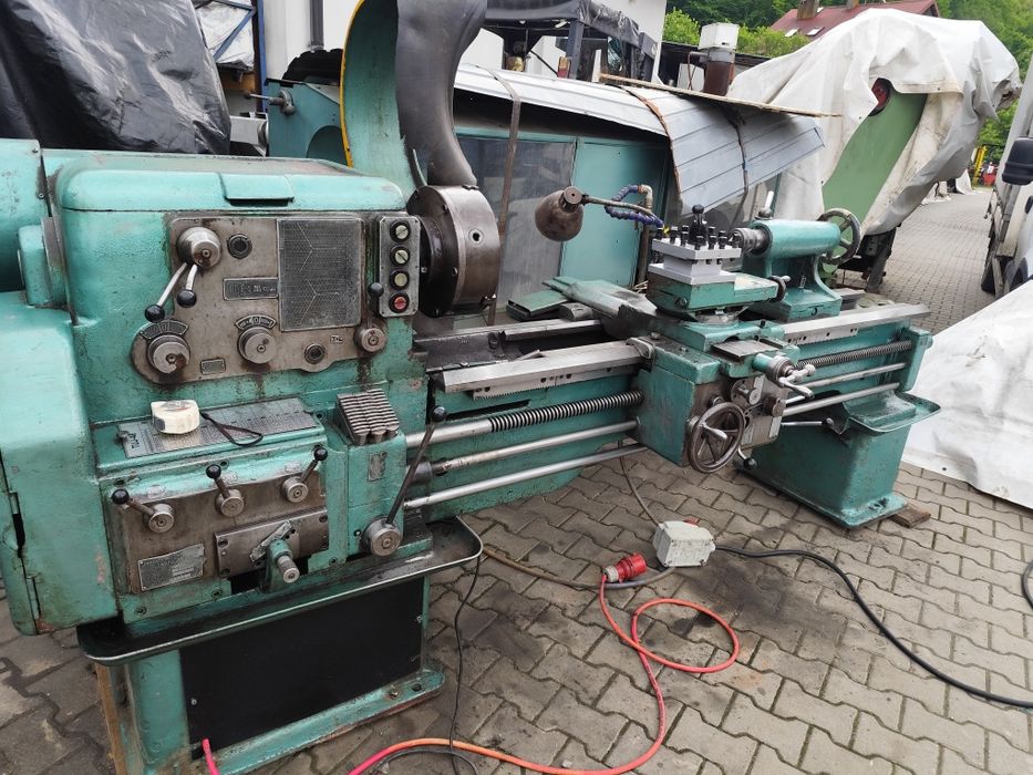 Tokarka do metalu Polska TUJ 48 ostrzałka szlifierka Nua 25 Spc 20 wiertarka Cormak gwinciarka automatyczna wyprzedaż maszyn do metalu  MMM Tur  50