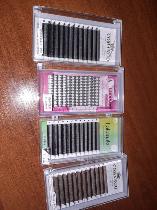 Вії для нарощування,  леш матеріали