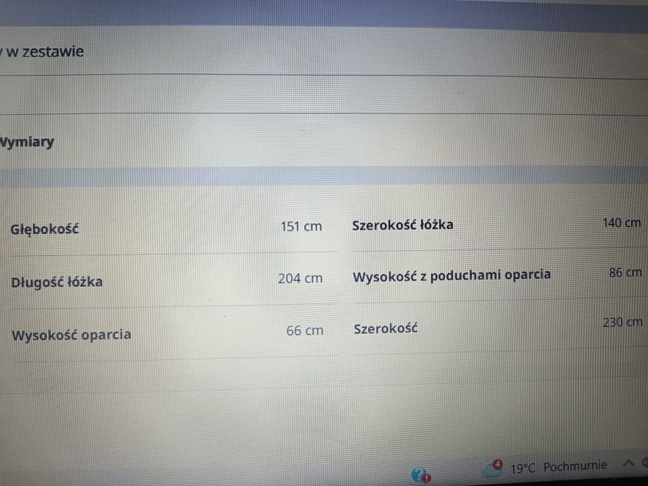 Rogówka Ikea ciemnoszara - rezerwacja