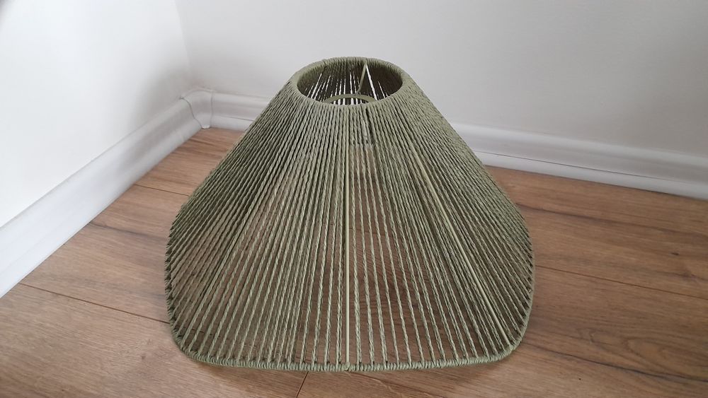Zielony abażur do lampy wiszącej