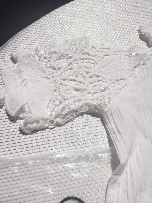 NOWA bluzka z odkrytymi ramionami. "Hiszpanka".