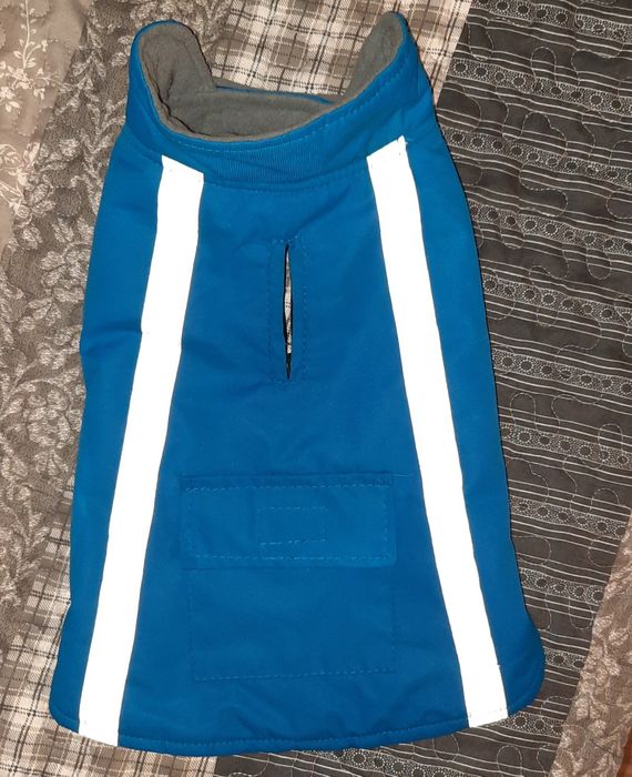 Ubranko dla pieska na zimę, odblaski,polar do 6 kg