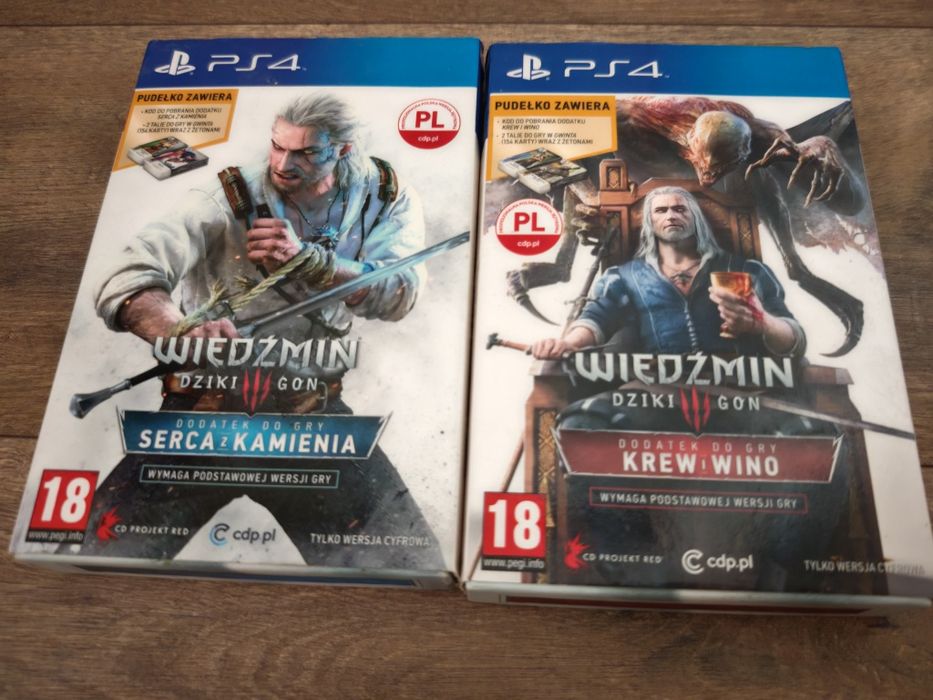 Karty gwint wiedźmin 3 serce z kamienia krew i wino