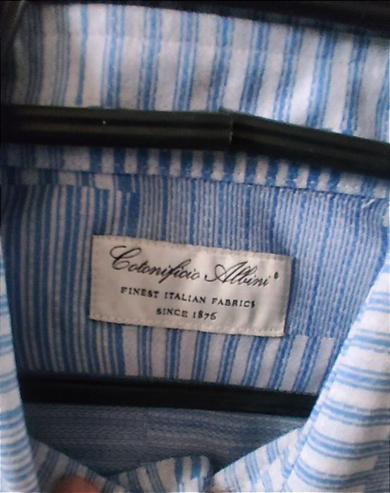 сорочка ручної роботи від бренду Cotonificio Albini xs