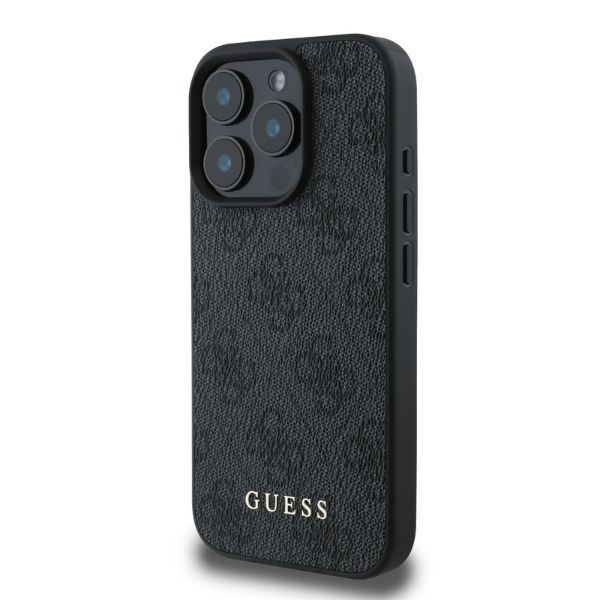 Guess GUHCP16LG4GFGR iPhone 16 Pro 6.3 czarny/black hardcase 4G Classic