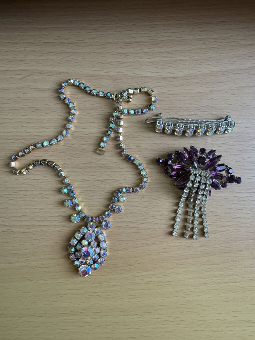 Винтажные украшения , Чехословакия.