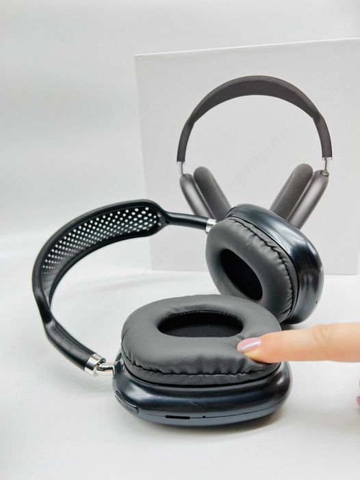 аірподс Max Black без шумоподавления 1в1 Беспроводные Наушники