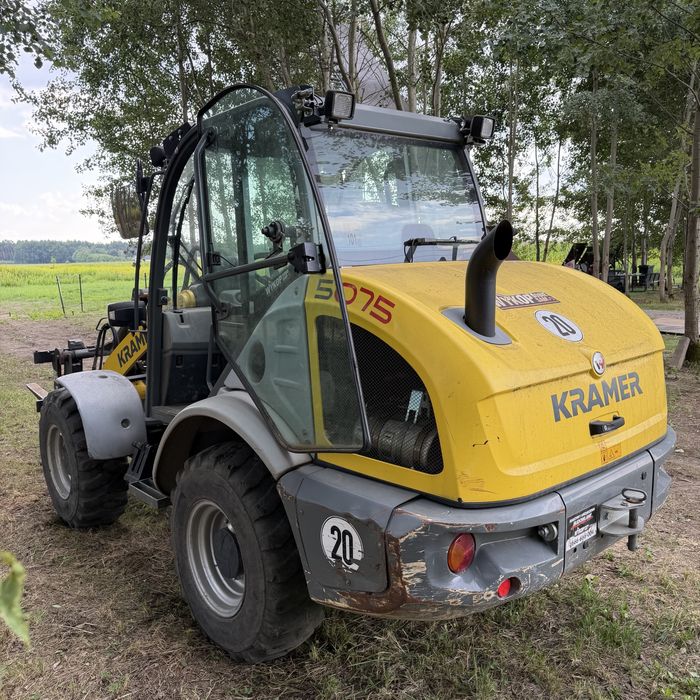 Ładowarka KRAMER 5065 | 2021 ROK | 2697 MTH | 1 WŁAŚCICIEL | ŁYŻKA + WIDŁY