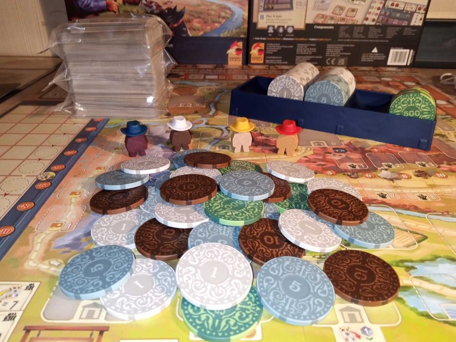 Настільна гра Great Western Trail + Iron Clays