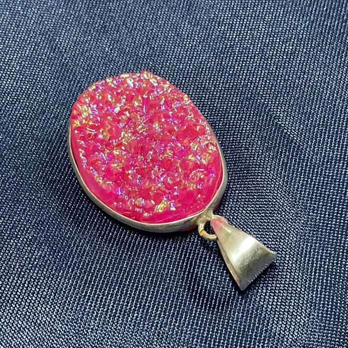 Pendente prata 925 medidas de 4 cm