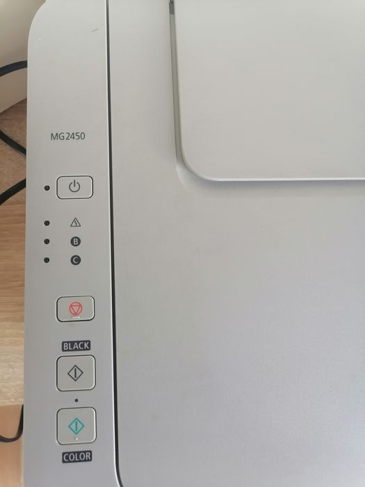 Drukarka canon pixma mg2450 uszkodzona