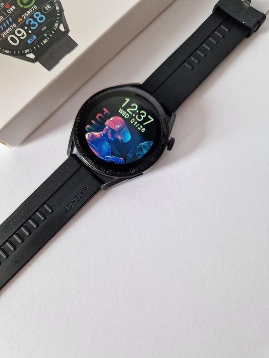 Smartwatch GT, czarny, komplet