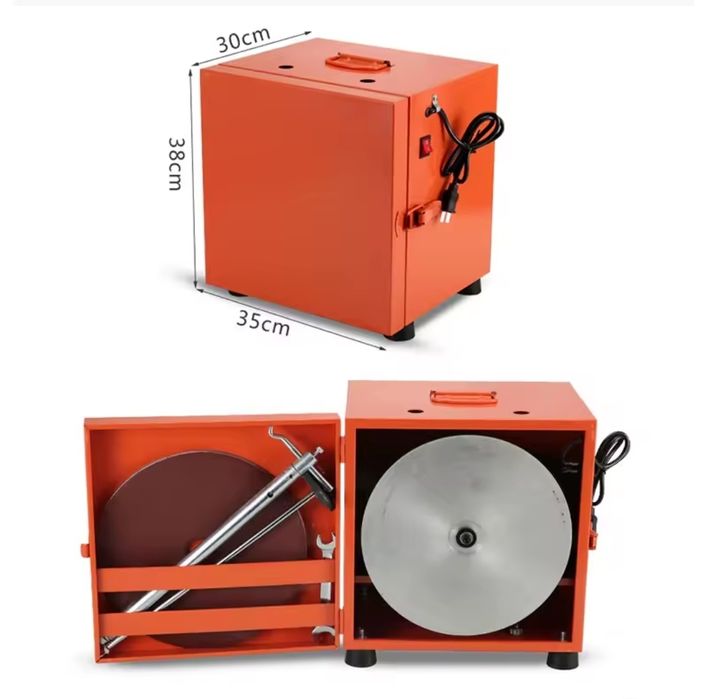 Станок, планшайба для заточування інструменту.