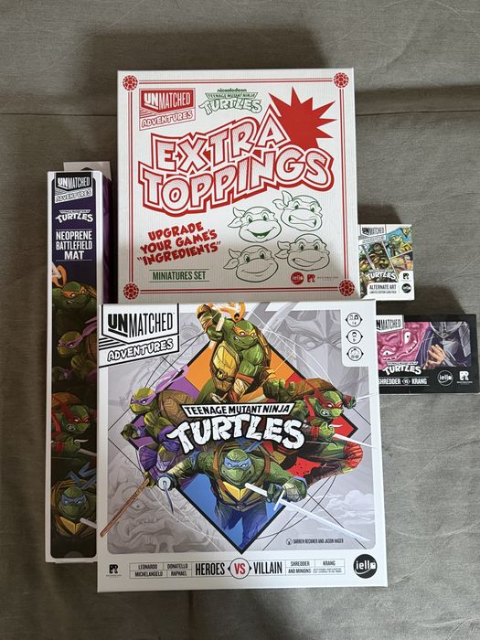 Unmatched Adventures Teenage Mutant Ninja Turtles ALL-IN!