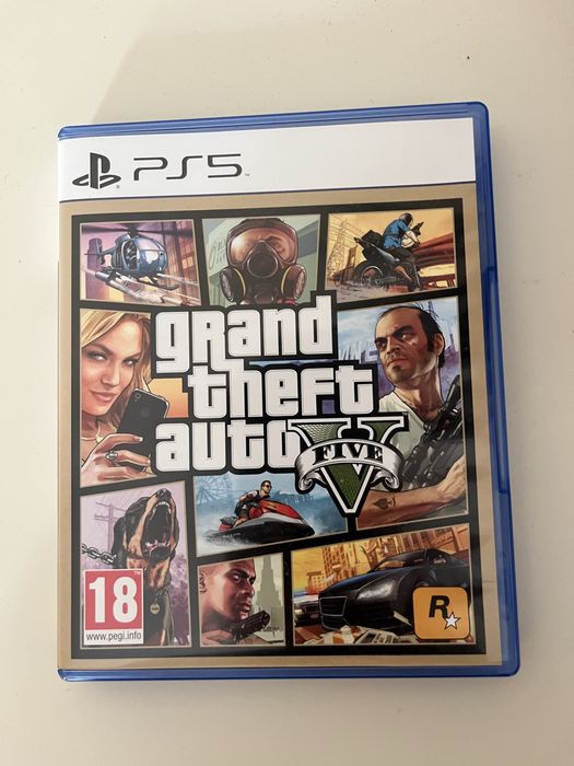 Гра для Playstation 5 gta 5 диск