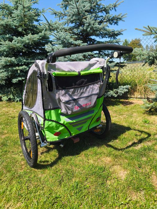 Przyczepa rowerowa Querido sportex2