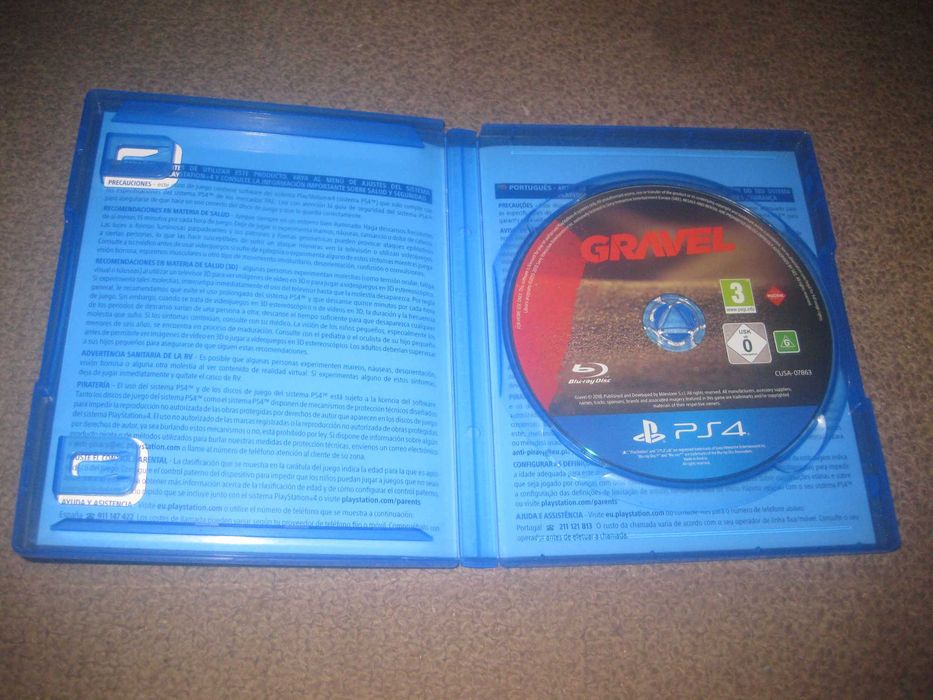 Jogo "Gravel" para a Playstation 4/Impecável!