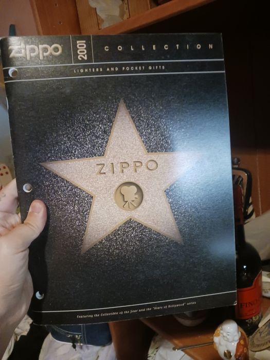 Revista zippo isqueiro