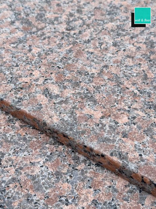 Płytka Granitowa Czerwona Płomieniowana Maple Red G562 60X60X2 Taras