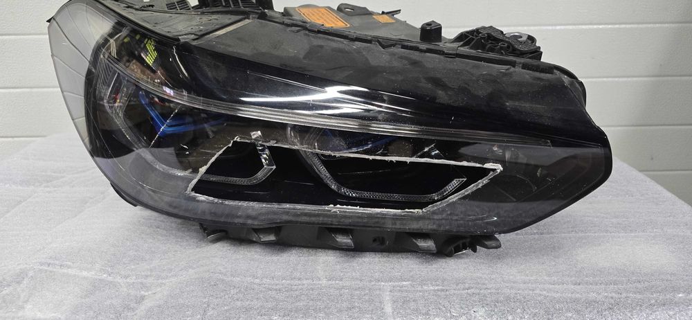 Lampa przód prawa BMW X5 G05, X6 G06 LASER SHADOW LINE BLACK