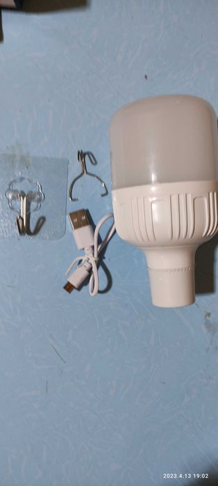 Аккумуляторная USB ЮСБ лампа для всего . Увеличена емкость !! 1600мАн