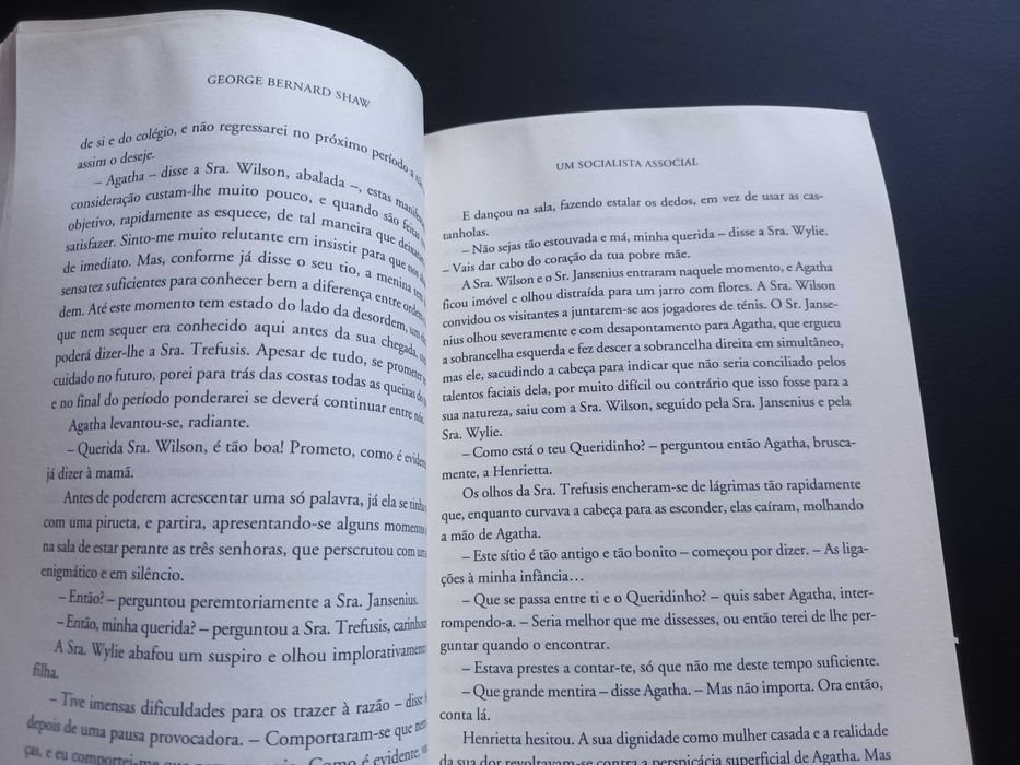 "Um Socialista Associal" por George Bernard Shaw