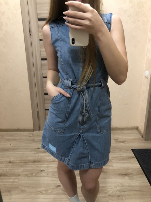 Джинсовий комбінезон Calvin Klein Jeans