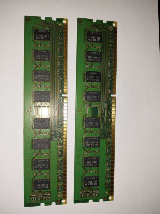 2 Samsung RAM Memory Modules, 2 GB, 2Rx8, PC3-10600U (Shipping from €3.51)64550231254274122