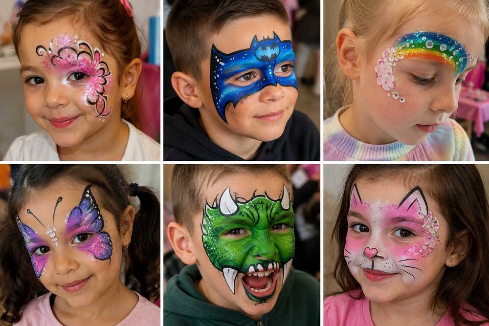 CARAS LAROCAS — Pintura Facial Artística para Festas Infantis