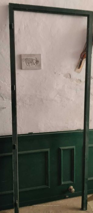 Porta com esquadro