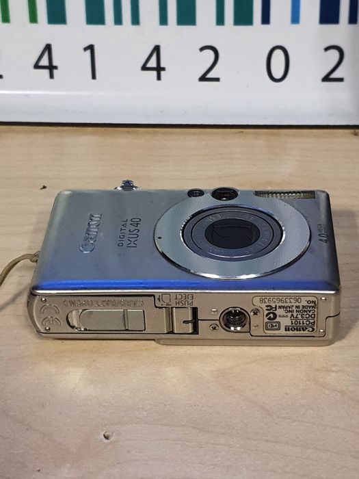 Aparat cyfrowy CANON IXUS 40 japan z kartą i ładowarką sprawny