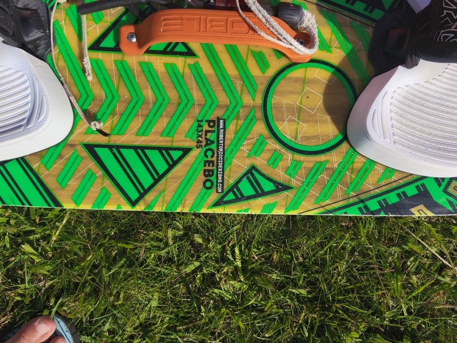 Kite barra prancha e arnes