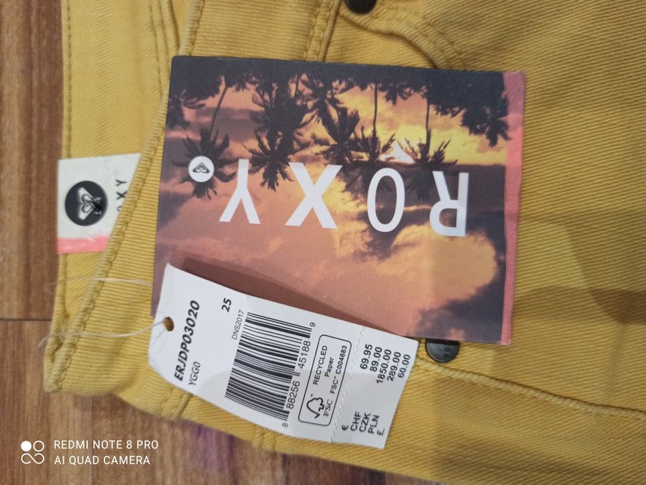 ROXY Dżinsy damskie rozm. 25/33. NOWE!!!