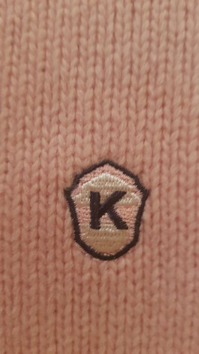 Casaco malha rosa da Kontagio, tam.M