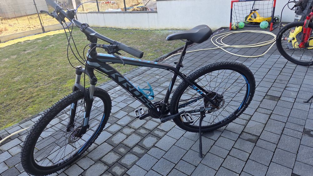 Rower kross niebieski