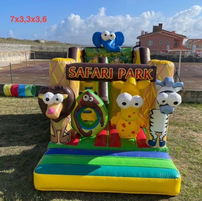 Insufláveis em lona de uso profissional