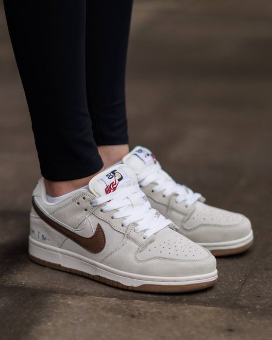 Nike SB Dunk Low SE 85 Double Swoosh Beige Brown