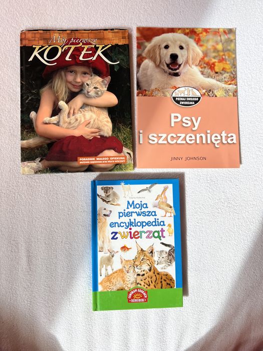 Encyklopedja zwierząt. Psy i szczenięta. Pierwszy Kotek